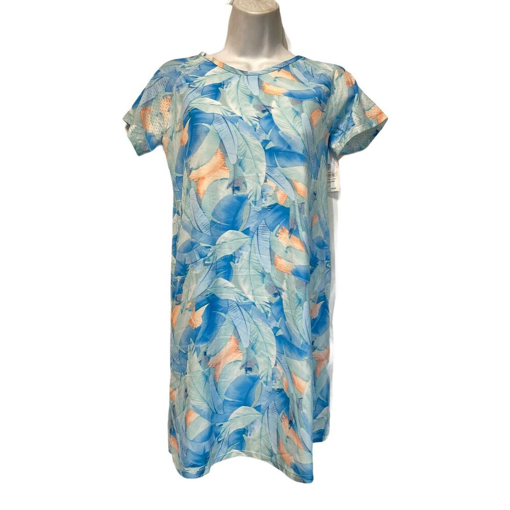 Zella Girl's Feather Activewear Dress 1192QL girls Size 14/16